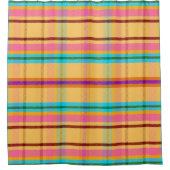 Opulent Plaid BB シャワーカーテン (正面)