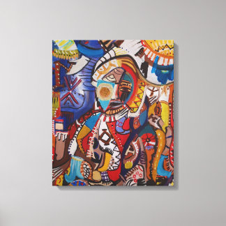 Opulent Swirl キャンバスプリント