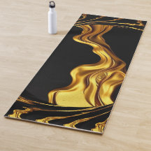 Opulent Swirl Achempong Liquid Gold - Gold & Black