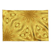 Opulent Swirl Liquid Gold: Gilded Zenith | Achempo 枕カバー (裏面-右)
