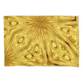Opulent Swirl Liquid Gold: Gilded Zenith | Achempo 枕カバー (正面左)