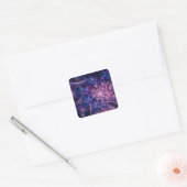 Opus抽象芸術フラクタルアートワーク スクエアシール (封筒)