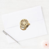 OPUS金ゴールドフィルムリール ラウンドシール (封筒)