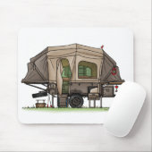 Opus 4 Pop Up Camper | Travel Trailer | Camper Van マウスパッド (マウス)