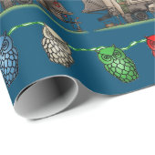 Opus 4 Up ポップ・アートの Camper RVハッピーキャンパー ラッピングペーパー (ロールコーナー)