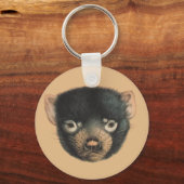 OPUS Tassie Devil:絶滅寸前 キーホルダー (正面)