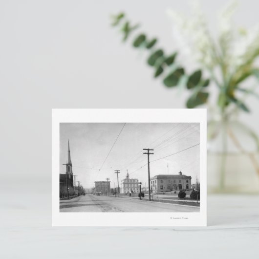 ORタウンビュー州通り写真 ポストカード (スタンド正面)