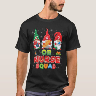 ORナース分隊クリスマス格言醜いセーター格言 Tシャツ