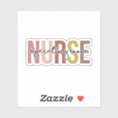 ORナース手術室ナース謝辞 シール (シート)