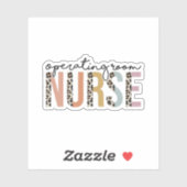 ORナース手術室ナース謝辞 シール (シート)