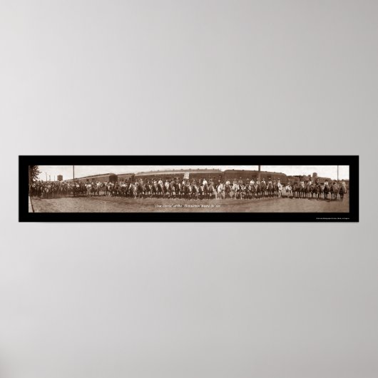 OR写真の女性のカーボーイ1911 ポスター (正面)