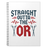 OR外科医の外科手術ナース技術 ノートブック (正面)