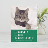 OR いけな Nice OR Both Pet おもしろい Holiday Photo シーズンカード (スタンド正面)