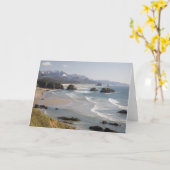 OR、オレゴンコースト、エコラ州パーク、クレセント カード (黄色い花)