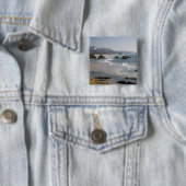 OR、オレゴンコースト、エコラ州パーク、ビュー 缶バッジ (インサイチュ)