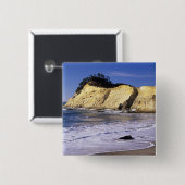 OR、オレゴンコースト、キワンダ岬SP、ケープ2 缶バッジ (正面&裏面)