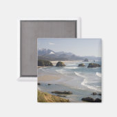 OR,オレゴン海岸,エコラ州パーク,クレセント マグネット (正面/裏面)