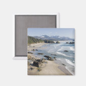 OR，オレゴン海岸，エコラ州パーク，三日月2 マグネット (正面/裏面)