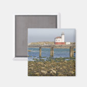 OR、オレゴン海岸、バンドン、コキール川2 マグネット (正面/裏面)