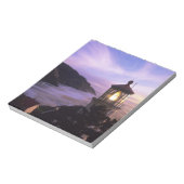 OR、オレゴン海岸、ヘケタのヘッドライトハウス ノートパッド (回転)