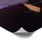 OR、オレゴン海岸、ヘケタのヘッドライトハウス ポスター (角)