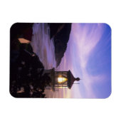 OR、オレゴン海岸、ヘケタのヘッドライトハウス マグネット (横)