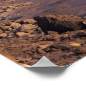 OR、オレゴン海岸、マイヤーズ川、岩 ポスター (角)