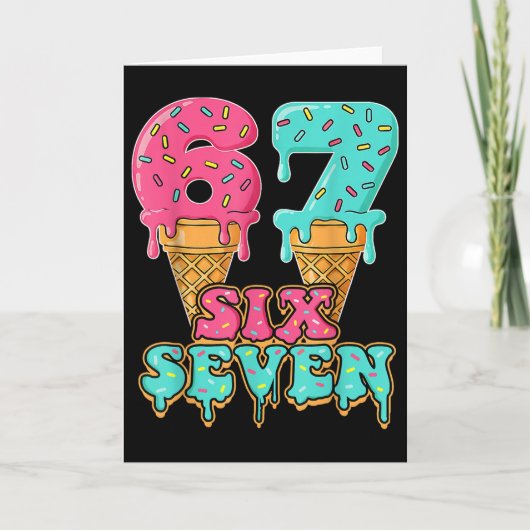 Or 67th Birthday  カード (正面)