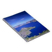 OR、Crater Lake NP、Wizard Island and Crater ノートブック (右側)