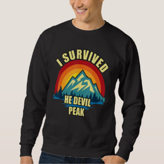 or He Devil Hiking Mountian Climbing スウェットシャツ