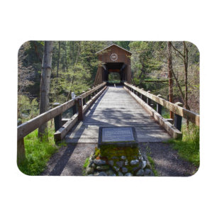 OR、Jackson County、Mckee Covered Bridge マグネット