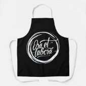 Ora et labora エプロン (正面)