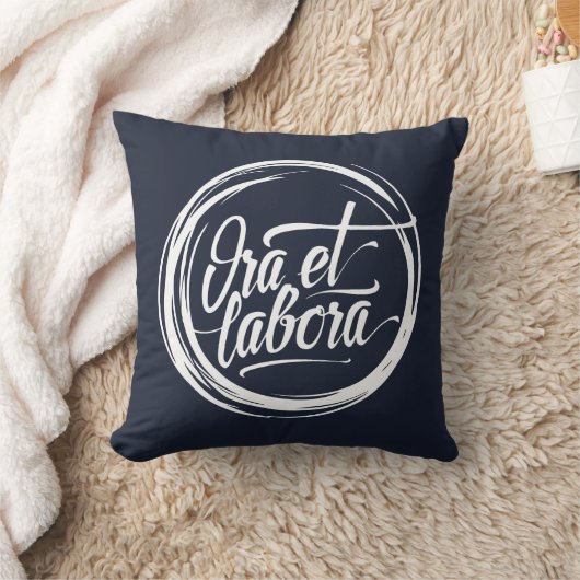 Ora et labora クッション (ブランケット)