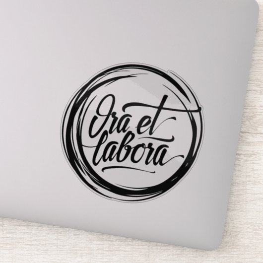 Ora et labora シール (詳細)