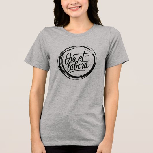 Ora et labora トライブレンドＴシャツ (正面)