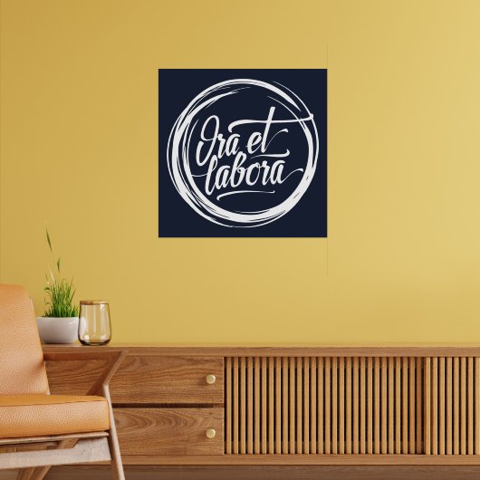 Ora et labora ポスター (リビング2)