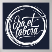 Ora et labora ポスター (正面)