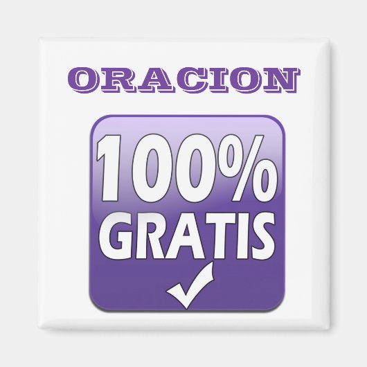 ORACION磁石 マグネット (正面)