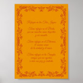 Oración Infantil Refugio Tres Joyas ポスター (正面)