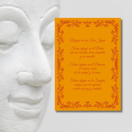 Oración Infantil Refugio Tres Joyas ポスター
