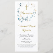 Oracionesコルタスバウティゾタルジェタ祈りの言葉カード メニュー (正面)