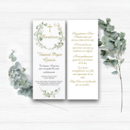 Oraciones Cortas Bautizo Tarjeta メニュー