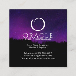Oracleおよび霊魂の名刺 スクエア名刺