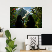 Oracleの参照方法 ポスター (ホームオフィス)