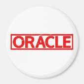 Oracleスタンプ マグネット (正面)