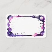 Oracle空白のカードのユニコーン 名刺 (裏面)