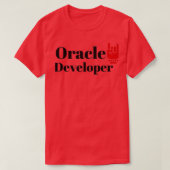 Oracle開発者 Tシャツ (デザイン正面)