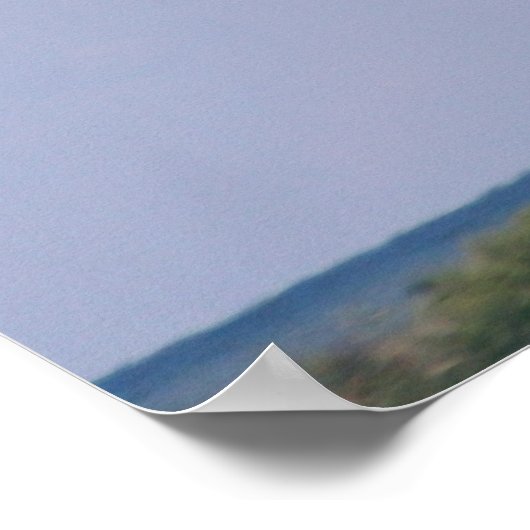 Oracle Challenger Over Lake Erie ポスター (角)