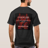 Oradioの生物学的災害［有害物質］ Tシャツ (裏面)