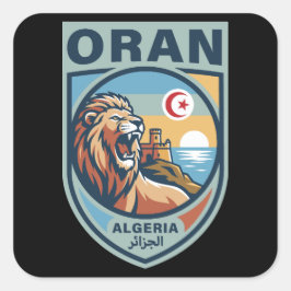 Oran Algeria North Africa スクエアシール